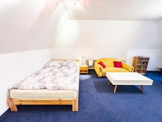 TraveNah - Ruhige 3-Zimmer-DG-Ferienwohnung im Grünen mit eigenem Eingang und Fahrradgarage - 4