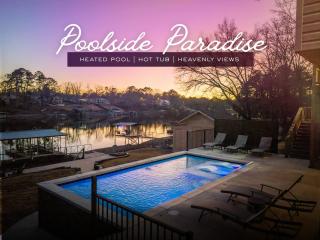 7 Bedroom Lakefront w/ Heated Pool & Hot Tub - 7