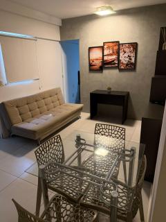 Lindo quarto-sala Edf Time 301 Ponta Verde - 8