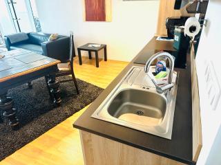 40 qm große Studiowohnung zentral gelegen - direkt in Groß-Umstadt - 300 m bis zum Marktplatz - 6