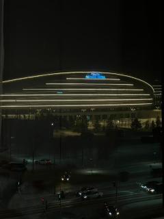 Вид на Астана Арена рядом Барыс Арен - 3