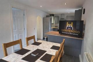 The Calvers - Contractor ready 4-bed house parking, fast WIFI & smart TVs by Hosterooo - Halton - 9