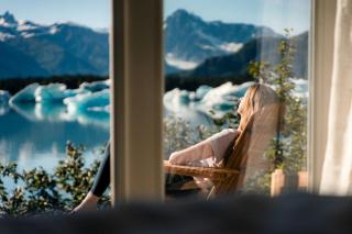 Incredible Yurt at the Bear Glacier Lagoon for a Unique Glamping Experience near Seward, Alaska - 9