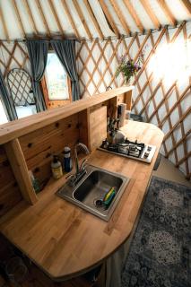 Incredible Yurt at the Bear Glacier Lagoon for a Unique Glamping Experience near Seward, Alaska - 4