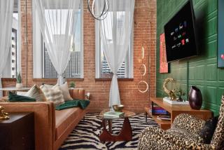 Leopard Lounge | Funky 2BR Downtown Valet Pool Gym - 6