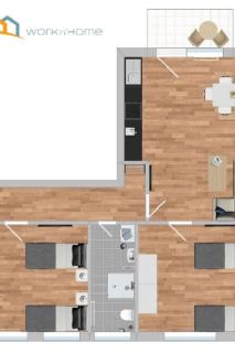 Apartment SAD151 Moderne Monteurwohnung mit Balkon by Interhome - 6