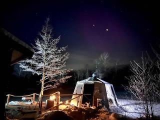 Hedetangen AuroraHut wintertime - 0