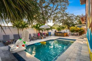 Family Arcade Fun Hot Tub Heated Pool 5 Min To Beach - 9