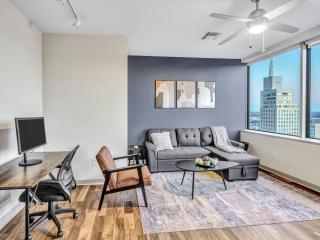 Apartment Kingbed+Parking+Pool+Gym+CityView+2TV's - 9