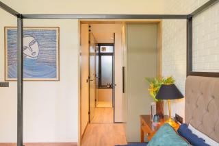 ELIVAAS Puro Sol 3-BHK Villa In a Gated Complex With Private Pool & Bathtub Near Popular Beaches - 4