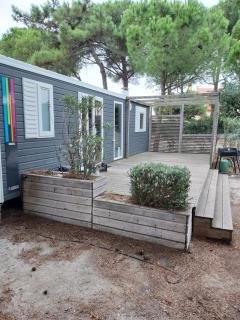 Mobil-home 6 personnes avec piscine - 6