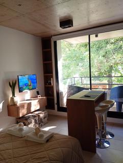 Loft moderno con balcón y luz natural - La Plata - 1