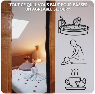 Gîte "Le Sablon" à Unchair - Appartement de charme & prestations bien-être - A 20 mn de Reims centre - Unchair - 8