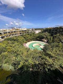 Mistiq, departamento con balcon y albercas con vistas impresionantes - 0