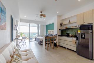 Encantador y moderno estudio con piscina a pasos del aeropuerto - 7