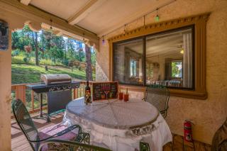 Wooded Mountain Retreat with Decks and Fireplace - 4