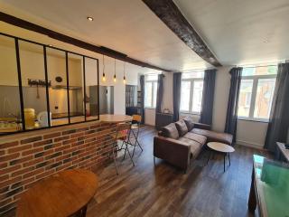 Le Saint Aubert, Grand T2, WiFi, centre ville - 5
