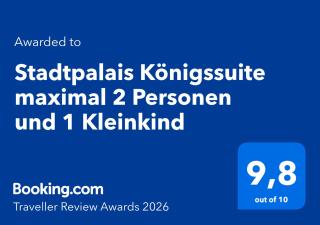 Stadtpalais Königssuite maximal 2 Personen und 1 Kleinkind - 7
