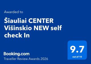 Šiauliai CENTER Višinskio NEW self check In - 9