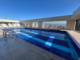 Flat Ap Palladium Pool Beach São Vicente - 7