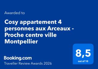 Cosy appartement 4 personnes aux Arceaux - Proche centre ville Montpellier - 8