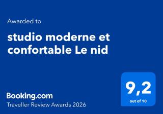 studio moderne et confortable Le nid - 3