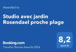 Studio avec jardin Rosendael proche plage - 9