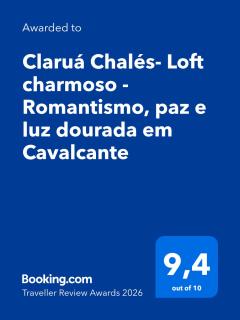 Claruá Chalés- Loft Baru - espaço romântico e tranquilo em Cavalcante - 9