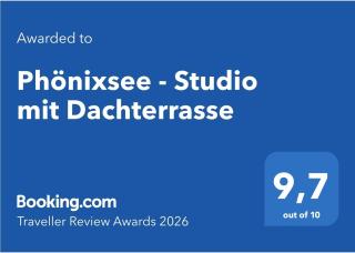 Phönixsee - Studio mit Küche, Bad und Dachterrasse - 8