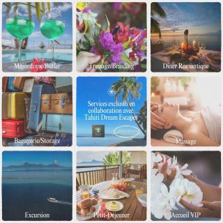 Luxury Lagoonfront Condo Tahiti Villa Una Una - 7