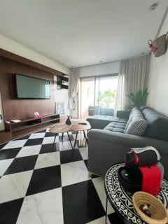 Super 3-bedroom living room with view of Prestigia Golf Pools - 0