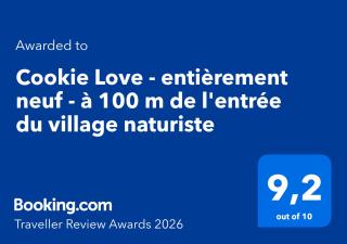 Cookie Love - entièrement neuf - à 100 m de l'entrée du village naturiste - Cap d'Agde - 1