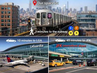 Great location with parking, 10 min to LGA & subway - 4