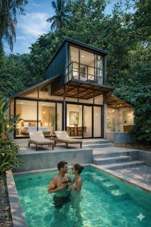 The WE2 - Luxury Family Cabana with Mini Pool - 0
