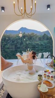 Heaven Raft Erawan Floating Resort Romantic River View - 7