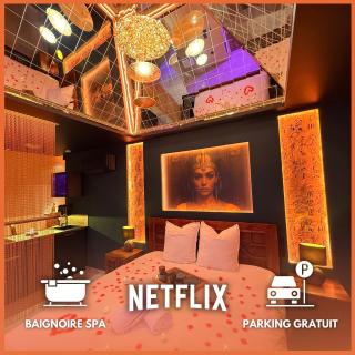 Le Secret de Cléopâtre, Suite de Luxe avec Jacuzzi et Pièce Secrète - 0