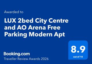 LUX 2bed City Centre and AO Arena Free Parking Modern Apt - 9