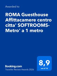 ROMA Guesthouse Affittacamere centro citta' SOFTROOMS-Metro' a 1 metro - 9
