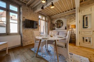 Le Balcon Perrière II - Appartement de charme avec vue directe sur le Thiou - 8