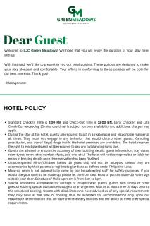 Green Meadows Hotel & Restaurant - San Nicolas - 4