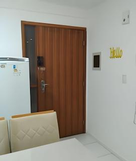 Studio a 700 m da praia, silencioso, enxoval e vaga - 1