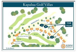 Kapalua Golf Villas 3 Free Rental Cars KBM Resorts Large Bedrooms 3 Units 4 Bedrooms ML-2117 - 8