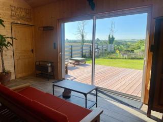 Chalet avec bain nordique-terrasse - 8