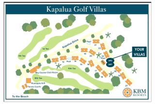 Kapalua Golf Villas 2 Free Rental Cars KBM Resorts Custom Remodel 2 Units 4 Bedrooms ML-1135 - 8