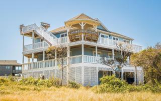 Sound Waves - Duck, Carolina Dunes, 150 Yds to Beach, Ocean View, Pool, Hot Tub, Flex Stays - Duck - 0