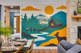Luxury Broken Bow Cabin - Private Pool, Pickleball , Sauna & Mini Golf - Sleeps 16 - 4