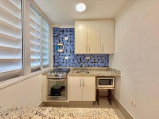 Pitangueiras, 1 quadra da praia, Apartamento para 5 pessoas com ar condicionado no quarto - 9