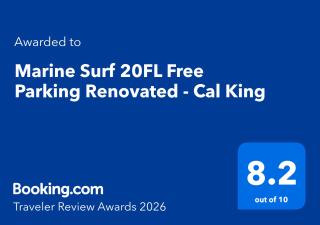 Marine Surf 20FL Free Parking Renovated - Cal King - 9