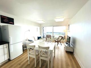 Appartement cosy 4 personnes, belle vue mer, plage de Lomener à 30 m MARIN - 0