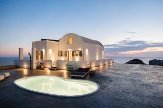 Occhio-Nero Cycladic Private Villa with Pool & Sunset View Jacuzzi - 6